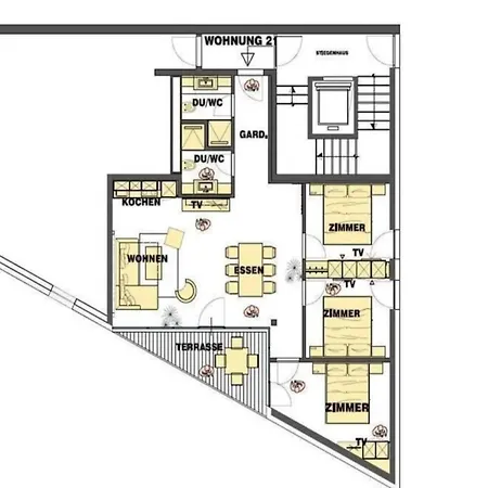 Σπίτι διακοπών Top-floor Mountain Penthouse For 8 Neukirchen am Großvenediger